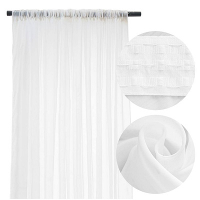 Firana Dekoracyjna Ivy 145 x 250 Taśma Woal 01