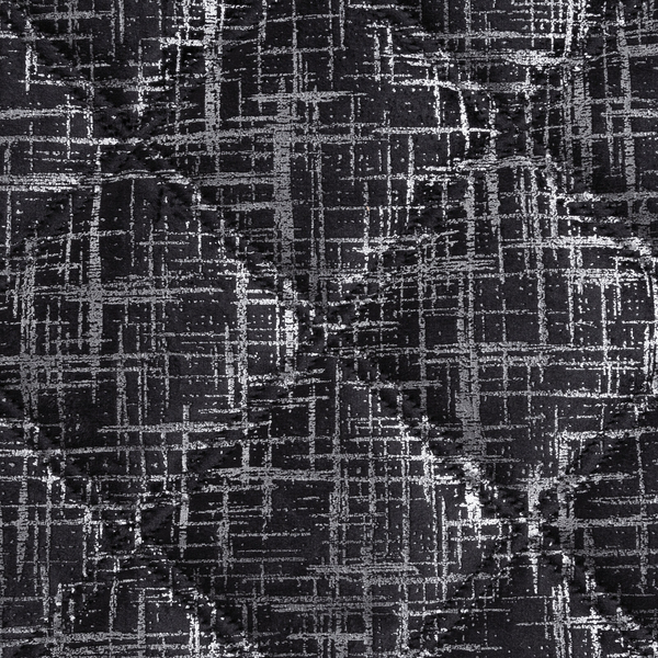 Narzuta 170 x 210 Pikowana Welurowa Blink6 Czarny