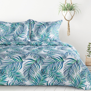 Bedding 160 x 200 3cz Design Microfiber Palms 02