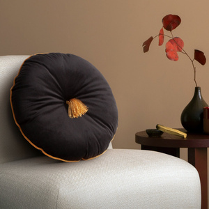 45 x 45 Decorative Velvet Pillow 67A Beige