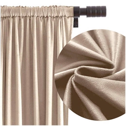 Curtain 140 x 270 Velvet Tunnel Tape Giorgia 04