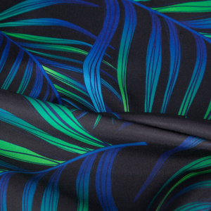 Curtain 140 x 250 Decorative Design91 Palms 01