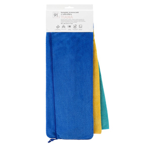 Ściereki 40 x 40 Komplet 3 szt Mikrofibra Tiana 02