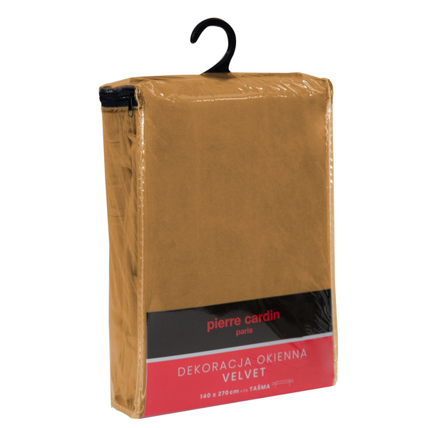 Zasłona 140 x 270 Dekoracyjna Pierre Cardin Sibel Miód