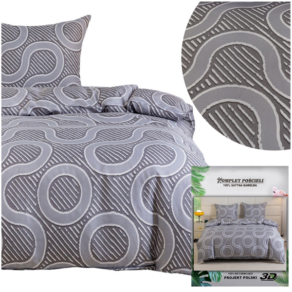 Bedding 140 x 200 2pc Satin Maria 3046