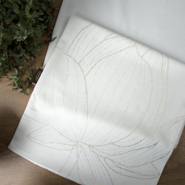 Runner 35 x 180 Decorative Velvet Blink12 White