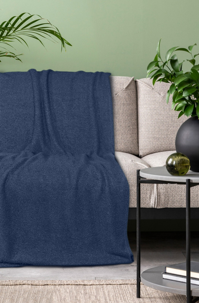 Blanket 170 x 210 Microfiber Boucle Bukla Pomegranate