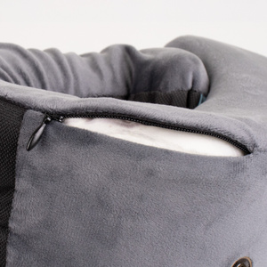 Poduszka Podróżna Rogal Memory z Kapturem Comfy 01