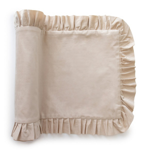 Table Runner 40 x 180 Decorative with Ruffles Ligia 02