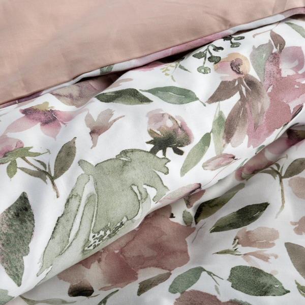 Pościel 220 x 200 3cz Satyna Bawełniana Spring 57