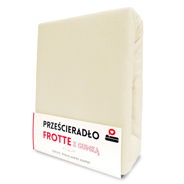 Prześcieradło 200 x 220 Frotte z Gumką Gaja 07
