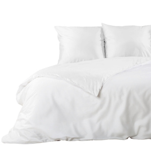 Bedding 160 x 200 3pc Satin Nova3 White