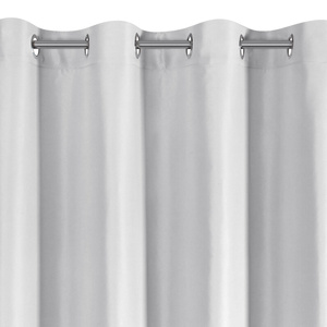 Zasłona 140 x 250 Dekoracyjna Przelotki Adari Biel