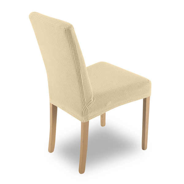 Smooth Chair Cover 35x55x30 Pokr03 Cream