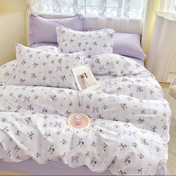 Pościel 160 x 200 3cz Satyna Bawełniana Aurela 02