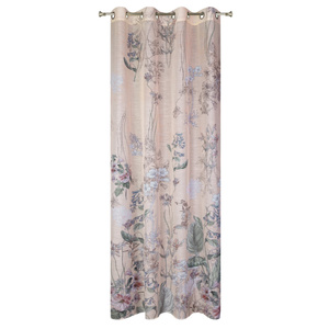 Zasłona 140 x 250 Dekoracyjna Elma Róż+Ziel