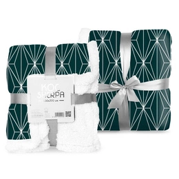 Koc 150 x 200 Mikrofibra Dwustronny Sherpa nr 043