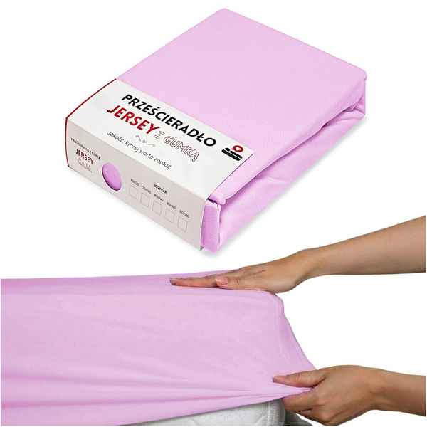 Prześcieradło 80 x 180 Jersey z Gumką Gaja 20