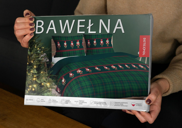 Pościel 220 x 200 3cz Vicenza Bawełna wz. 5820B