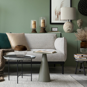 Poszewka 40 x 40 Dekoracyjna Velvet AMELIA Pudrowy