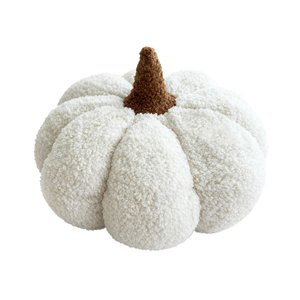 Pillow 25 x 25 Decorative Pumpkin White