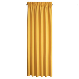 Rita Decorative Tape Curtain 140 x 270 Mustard