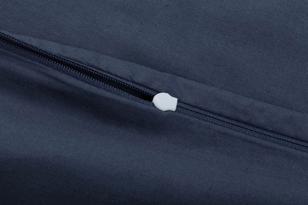 Poszewka Bawełna 50 x 80 Jednolita Ola Granat Navy