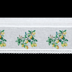 Firana 30 x 150 Dekoracyjna Gotowa CLOE B+Ziel