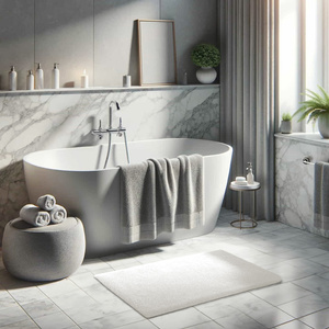 Rug 50 x 70 Soft Plush Fur Rabbit 113