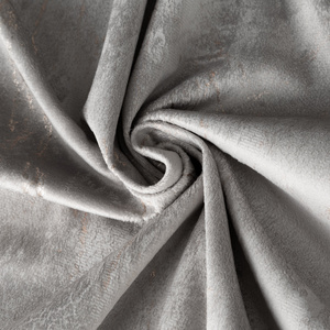 Curtain 140 x 300 Decorative Velvet Nadia Silver+Gold
