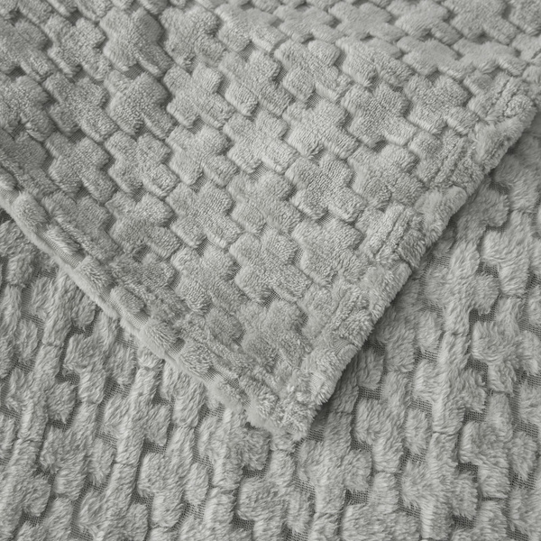 Koc 160 x 200 Mikrofibra Tłoczona Gediz 04