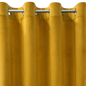 Curtain 140 x 250 Decorative Velvet Rosa Mustard
