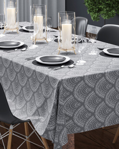 Tablecloth 140 x 320 Decorative Panama 4133A