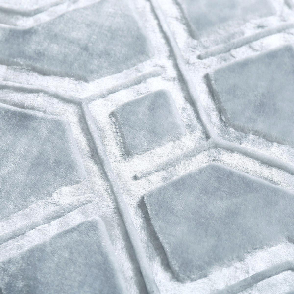 Koc 160 x 200 Akryl Tłoczony Vito Szary