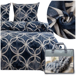 Pościel 200 x 220 3cz Mikrofibra Miś Martino 3185