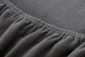 Terry sheet with elastic 041_D Anthracite 90x200
