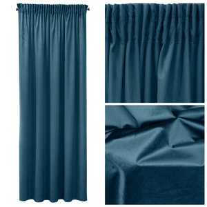 Curtain 140 x 270 Decorative Pierre Cardin Sibel C.Blue