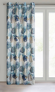 Curtain 140 x 250 Decorative Przel Malta Gran+Zł