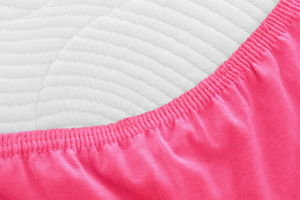 Prześcieradło Jersey z Gumką 023_D Fuksja 200x220