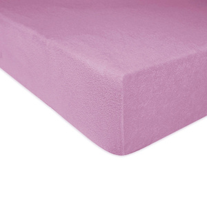Terry Bed Sheet with Eraser 040_D Heather 90x200