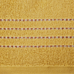 Ręcznik Kąpielowy Fiore (10) 50 x 90 Musztardowy