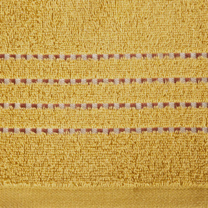 Ręcznik Kąpielowy Fiore (10) 50 x 90 Musztardowy