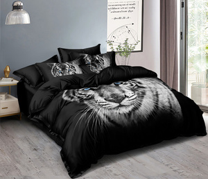 Bedding 160 x 200 3pcs Microfiber 3D Andreas 3023