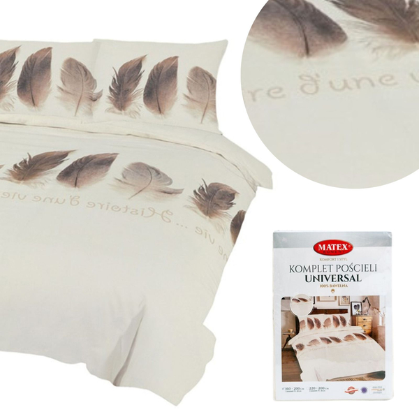 Pościel 160 x 200 Bawełniana UNIVERSAL MATEX 5