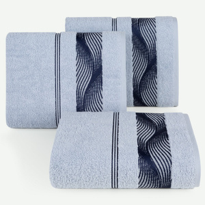 Towel 70 x 140 Bath Frotte Sylwia2 11 Blue