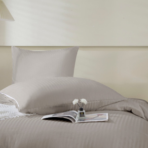 Bedding 220 x 200 3pc Cotton Adamash Taupe