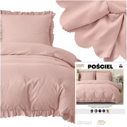 Pościel 140 x 200 2cz z Falbaną Luxury Jowita 03