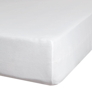 Jersey sheet with elastic D91 90x200 w.25 White