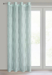 Zasłona 140 x 250 Dekoracyjna Przelotki Aleni Mięt