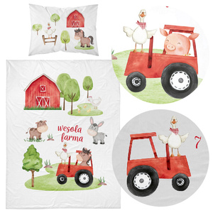 Pościel 100 x 135 Bawełna Dziecięca Maya Mo 4486A